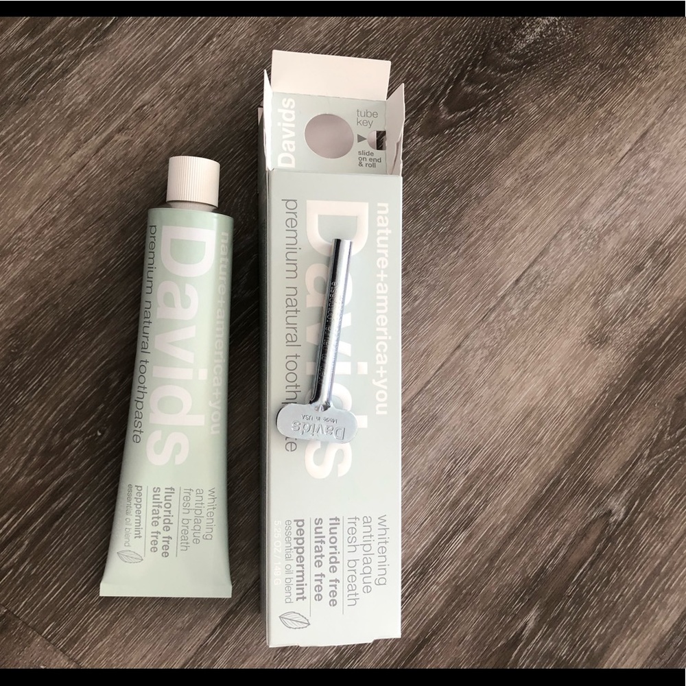 Davids Premium Natural Toothpaste Mint-Peppermint